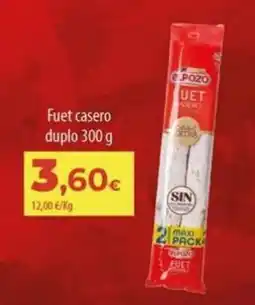 Spar La Palma El Pozo fuet casero oferta