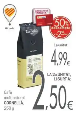 Valvi Supermercats Cornellà cafè molt natural oferta
