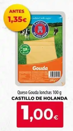 Spar La Palma Castillo de Holanda Queso Gouda lonchas oferta