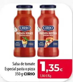 SPAR Lanzarote Cirio salsa de tomate especial pasta o pizza oferta