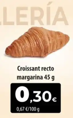 SPAR Lanzarote Croissant recto margarina oferta