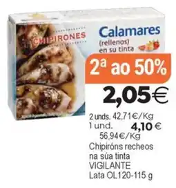 Plenus Supermercados Calamares chipirones oferta