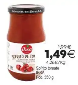 Plenus Supermercados ibsa sofrito tomate oferta