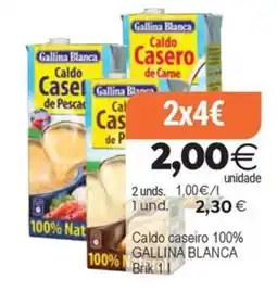 Plenus Supermercados Gallina Blanca caldo caseiro oferta