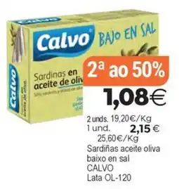 Plenus Supermercados Calvo sardinas en aceite de oliva oferta