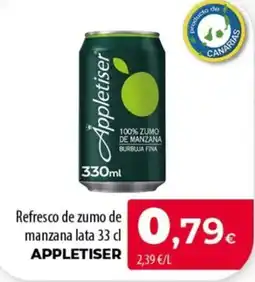 SPAR Lanzarote Appletiser refresco de zumo de manzana oferta