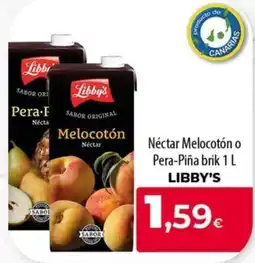 SPAR Lanzarote Libby's Néctar Melocotón o Pera-Piña oferta