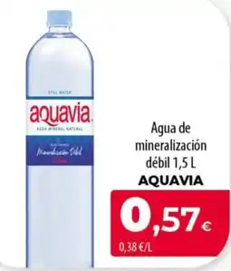 SPAR Lanzarote Aquavia agua de mineralización débil oferta