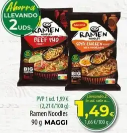 Spar La Palma Maggi Ramen Noodles oferta