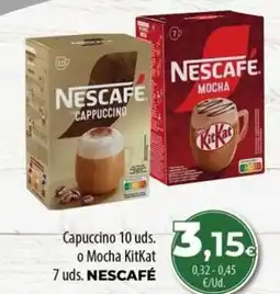 Spar La Palma Nescafe capuccino o mocha kitkat oferta
