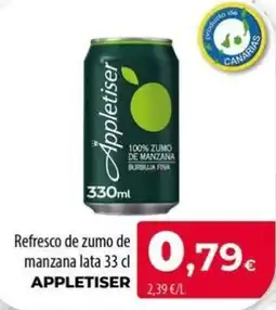 Spar La Palma Appletiser refresco de zumo de manzana oferta