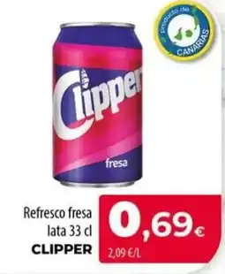 Spar La Palma Clipper refresco fresa oferta