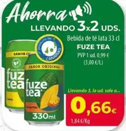 Spar La Palma fuze tea oferta
