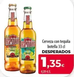 SPAR Lanzarote Desperados cerveza con tequila oferta