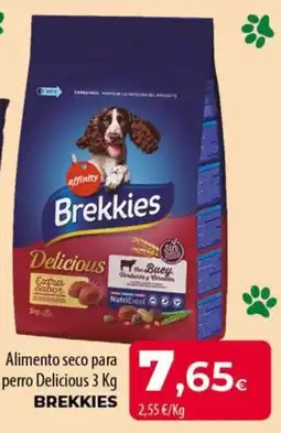 SPAR Lanzarote Brekkies Alimento seco para perro Delicious oferta