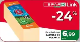 Spar La Palma Castillo de Holanda Queso Gouda barra oferta