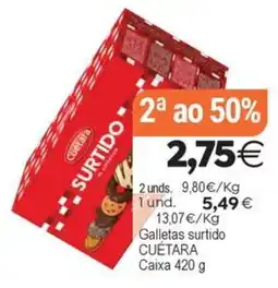 Plenus Supermercados Cuétara galletas surtido oferta