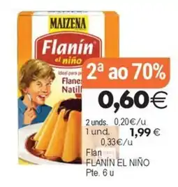 Plenus Supermercados Maizena Flanín el niño oferta