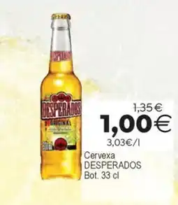 Plenus Supermercados Cervexa desperados oferta