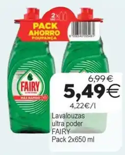 Plenus Supermercados Fairy lavalouzas ultra poder oferta