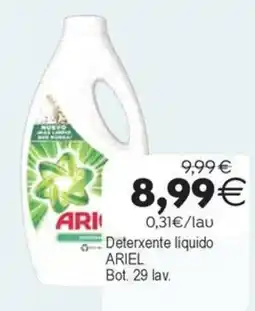 Plenus Supermercados Deterxente liquido ARIEL oferta