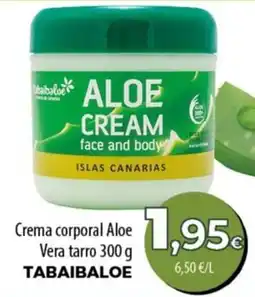 SPAR Lanzarote Tabaibaloe crema corporal aloe vera oferta