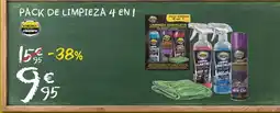 Feu Vert Abc cleaners pack de limpieza 4 en 1 oferta