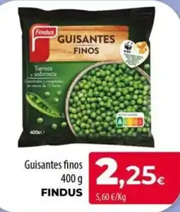 Spar La Palma Findus guisantes finos oferta