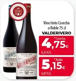 SPAR Lanzarote Valderivero Vino tinto Cosecha o Roble oferta