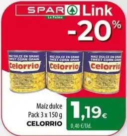 Spar La Palma Celorrio maíz dulce oferta