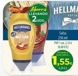 Spar La Palma Hellmann's original mustard sauce oferta