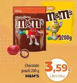 Spar La Palma M&M'S chocolate pouch oferta