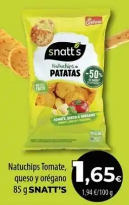 Spar La Palma snatt's natuchips de patatas oferta