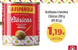 Spar La Palma La Española aceitunas r/anchoa clásicas oferta