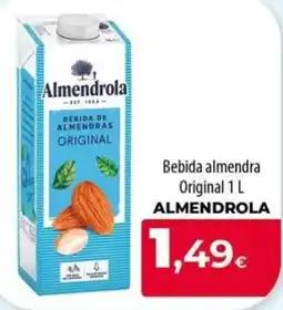 Spar La Palma Almendrola bebida de almendras original oferta