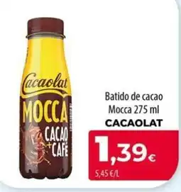 Spar La Palma Cacaolat batido de cacao mocca oferta