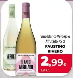 Spar La Palma Faustino rivero blanco afrutado oferta