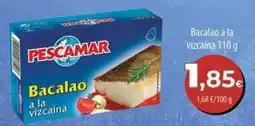 Spar La Palma Pescamar bacalao a la vizcaína oferta
