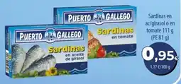 Spar La Palma Puerto Gallego sardinas en aceite de girasol oferta