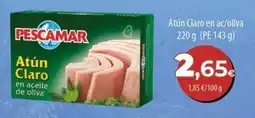 Spar La Palma Pescamar atún claro en aceite de oliva oferta