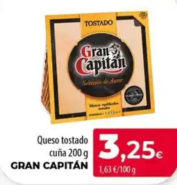 SPAR Lanzarote gran capitán queso tostado oferta