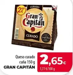 SPAR Lanzarote Gran Capitán queso curado oferta
