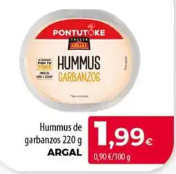 SPAR Lanzarote Argal hummus garbanzos oferta