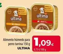 Spar La Palma ultima alimento húmedo para perro tarrina oferta