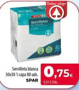 Spar La Palma SPAR servilletas de celulosa oferta