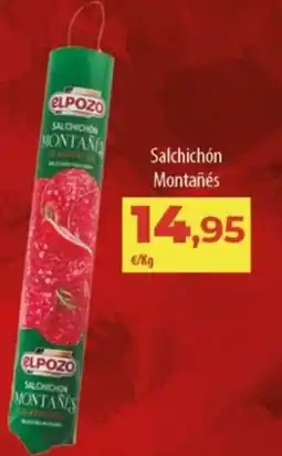 SPAR Lanzarote elpozo salchichon montañés oferta