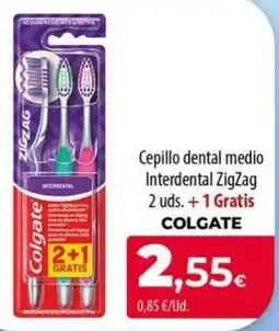 Spar La Palma Colgate Cepillo dental medio Interdental ZigZag oferta