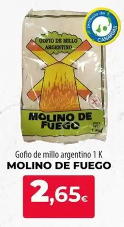 SPAR Lanzarote molino de fuego gofio de millo argentino oferta