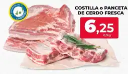 SPAR Lanzarote Costilla o Panceta de Cerdo Fresca oferta