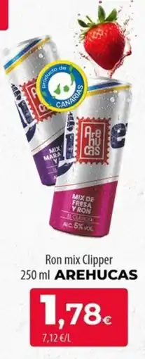SPAR Lanzarote Ron mix Clipper AREHUCAS oferta
